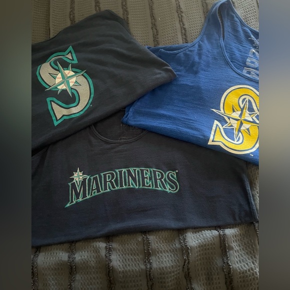 3-Lot of Seattle Mariners Spring Training Tanks - Picture 1 of 2